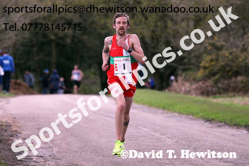 Senior mens English National 12 Stage Road Relay, 2016 English National 12 and 6 Stage Road Relays, Sutton Coldfield, Birmingham. Photo: David T. Hewitson/Sports for All Pics